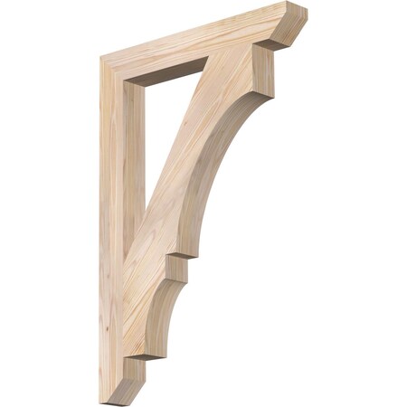 Balboa Slat Smooth Bracket, Douglas Fir, 3 1/2W X 26D X 38H